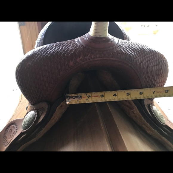15 inch Billy Cook Saddle - Picture 5 of 6